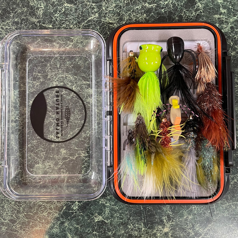 Bass Flies - Flies/Box Combo
