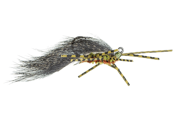 Jig Squirdle Bug - Natural over Rust/Olive