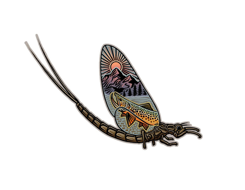 Autocollant Mayfly 