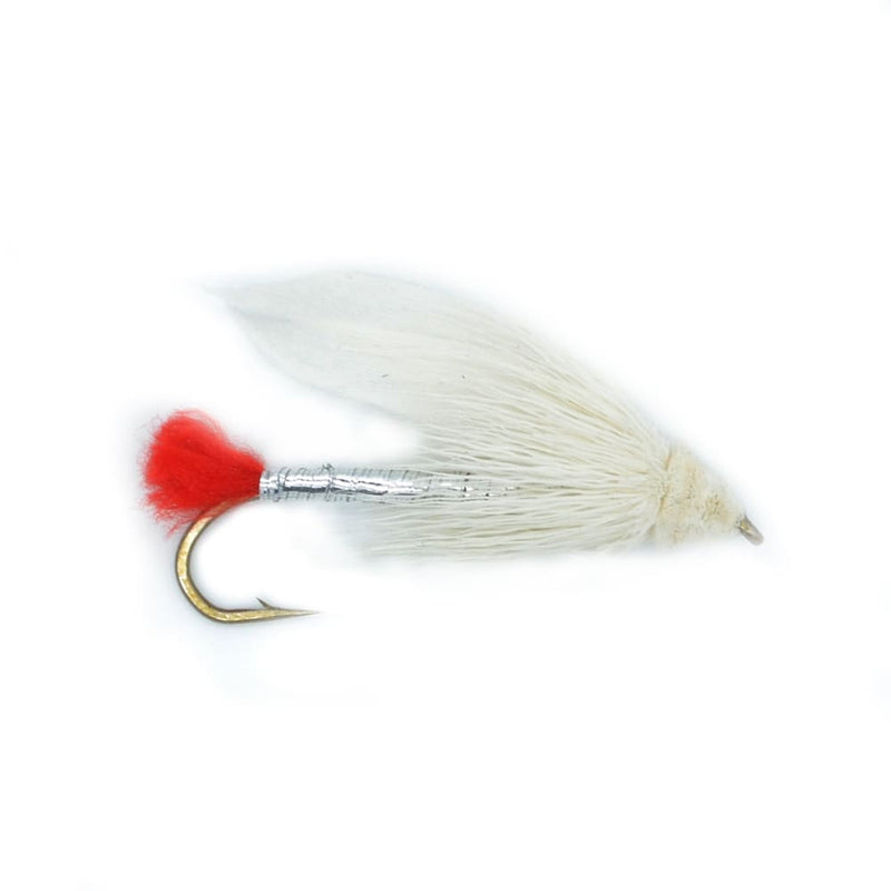 White Muddler Red Butt