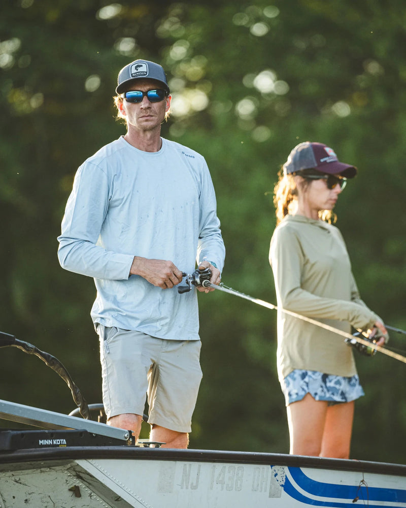 M's Solarflex Crew - Steel Blue Heather