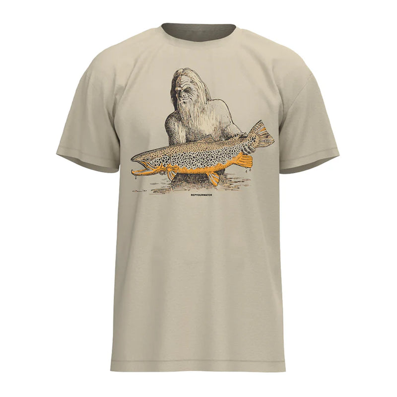 T-Shirt Hero Squatch pour Hommes - Light Tan