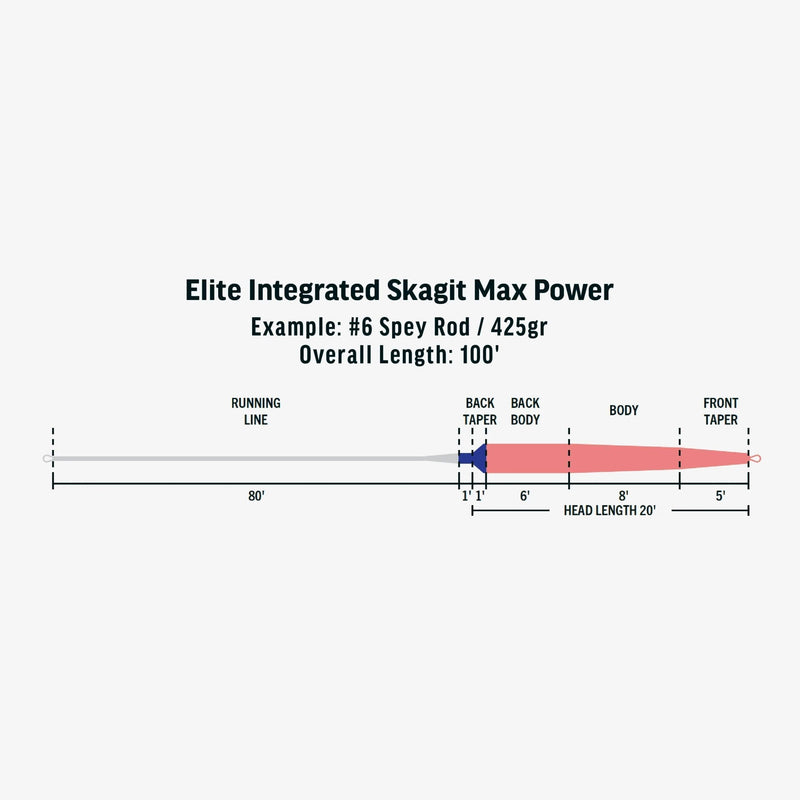 Elite Integrated Skagit Max Power Fly Line