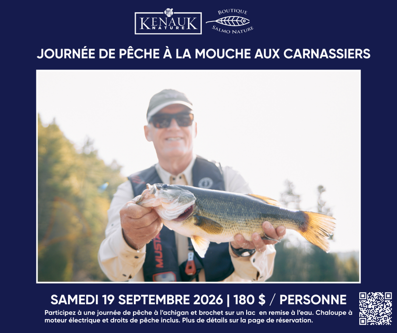Sortie de Pêche Achigan/Brochet à Kenauk - 19 sept. 2026
