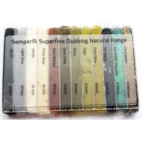Superfine Dubbing Dispenser (12) - Natural Collection
