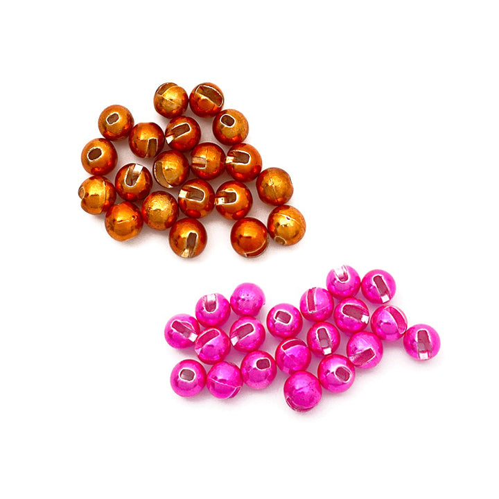 Slotted Tungsten Lucent Beads