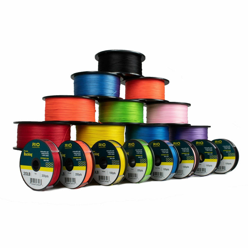 Fly Line Backing - Color Dacron
