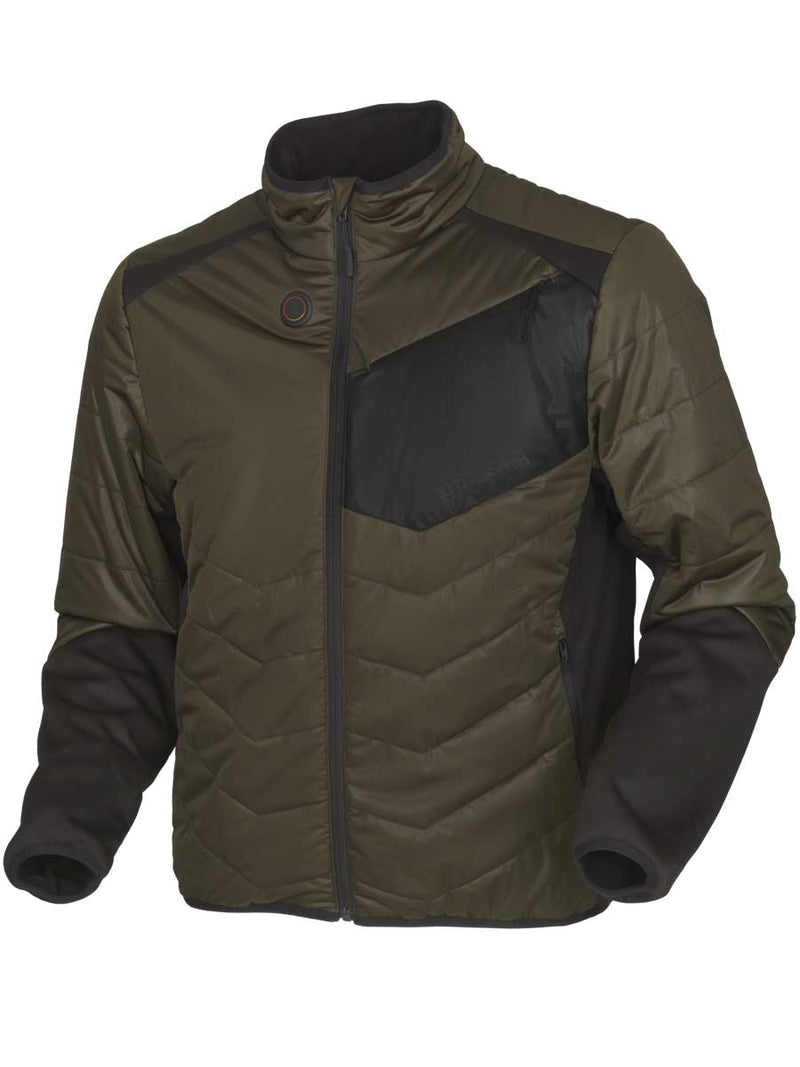 M's Heat Jacket - Willow Green/Black