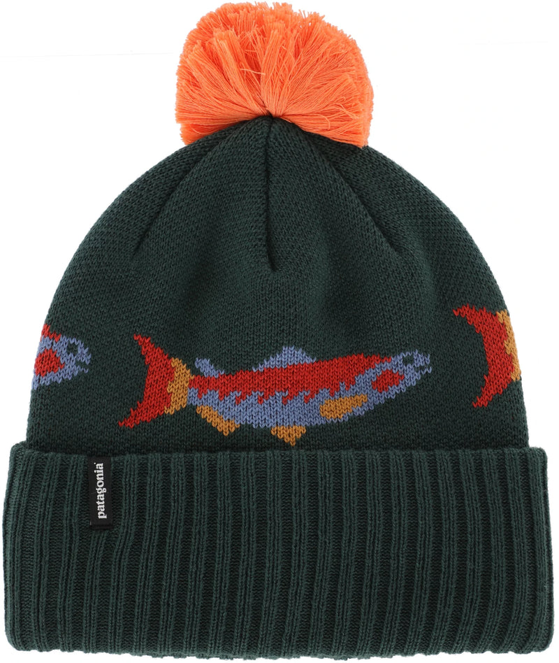 Powder Town Beanie - Salmon
