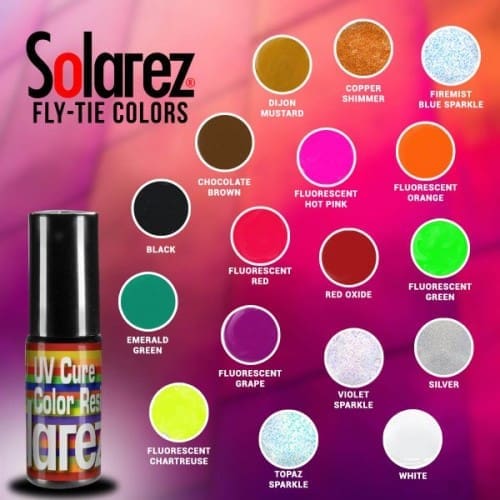 Solarez Uv Fly Tie Colors