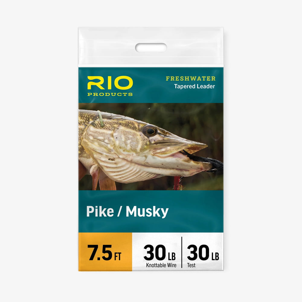 Pike/Musky Leader 7.5ft - 30lb